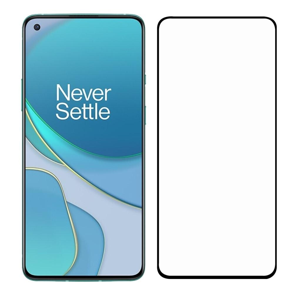 OnePlus 9 Vollabdeckendes Panzerglas Schwarz