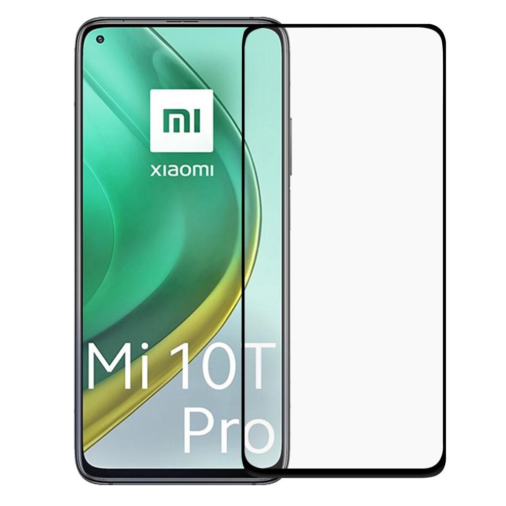 Xiaomi Mi 10T/10T Pro Vollabdeckendes Panzerglas Schwarz