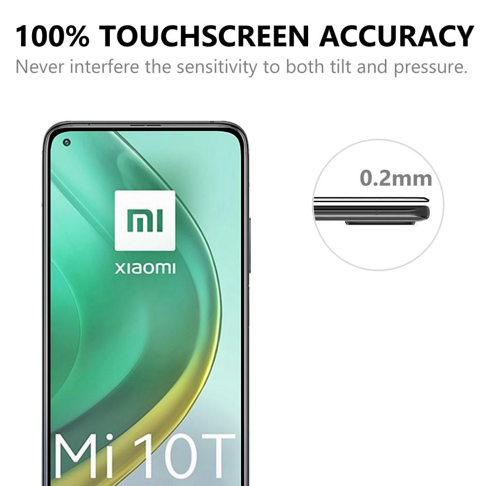 Xiaomi Mi 10T/10T Pro Vollabdeckendes Panzerglas Schwarz
