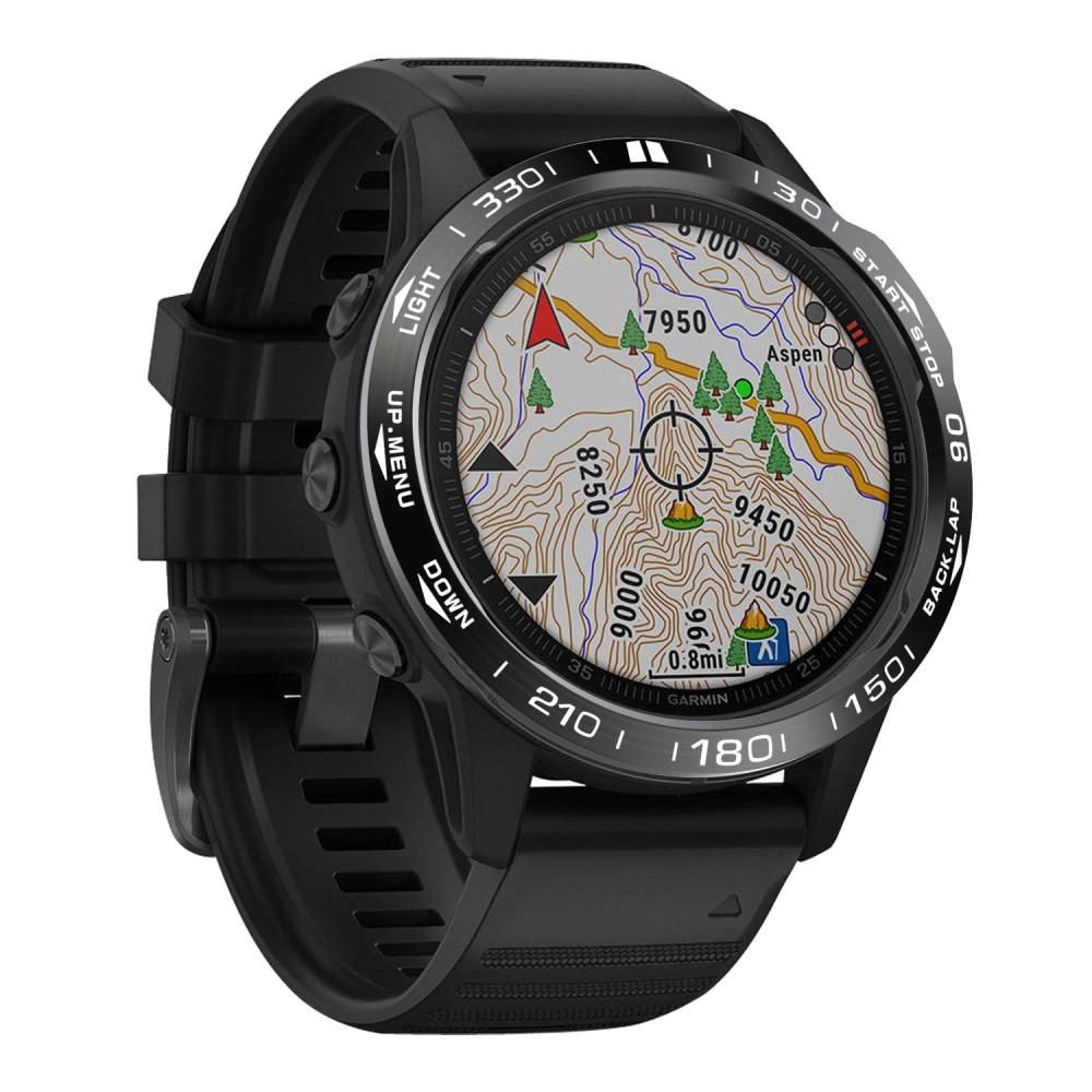 Garmin Fenix 6X Lünette Ring Schwarz