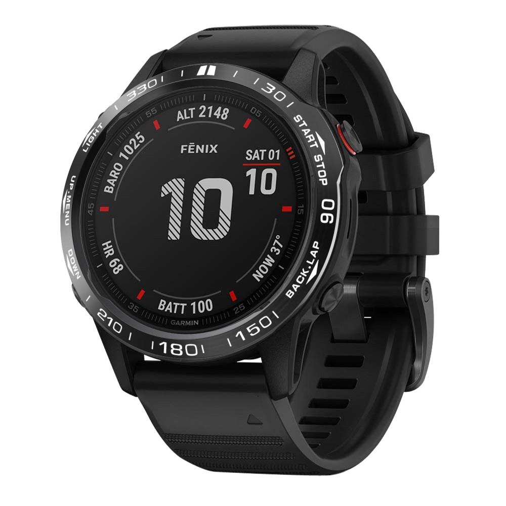 Garmin Fenix 6X Lünette Ring Schwarz