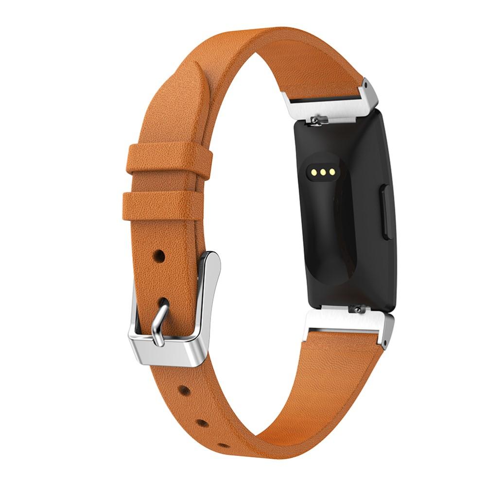 Fitbit Inspire/Inspire 2 Lederarmband Braun