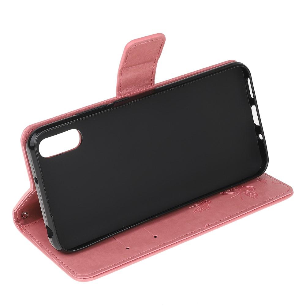 Samsung Galaxy Xcover 5 Handyhülle mit Schmetterlingsmuster, rosa