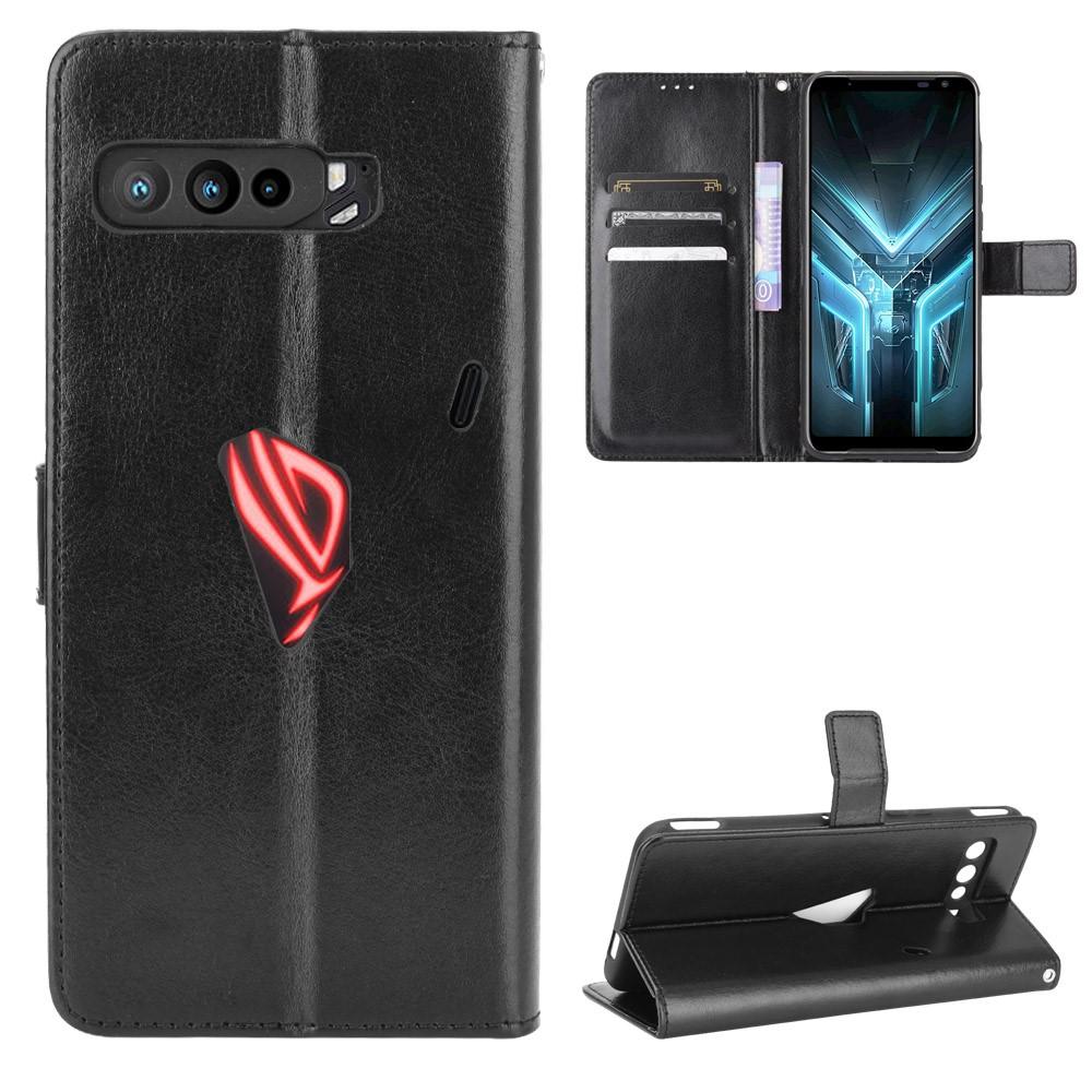 Asus ROG Phone 3 Ledergeldbörse Schwarz