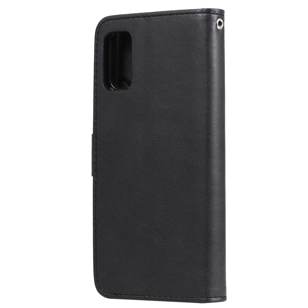 Samsung Galaxy A41 Magnetische Handytasche Schwarz