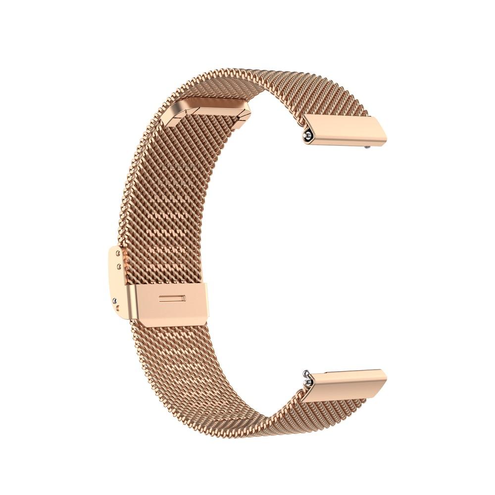 Garmin Vivoactive 4s Mesh-Armband Rose Gold