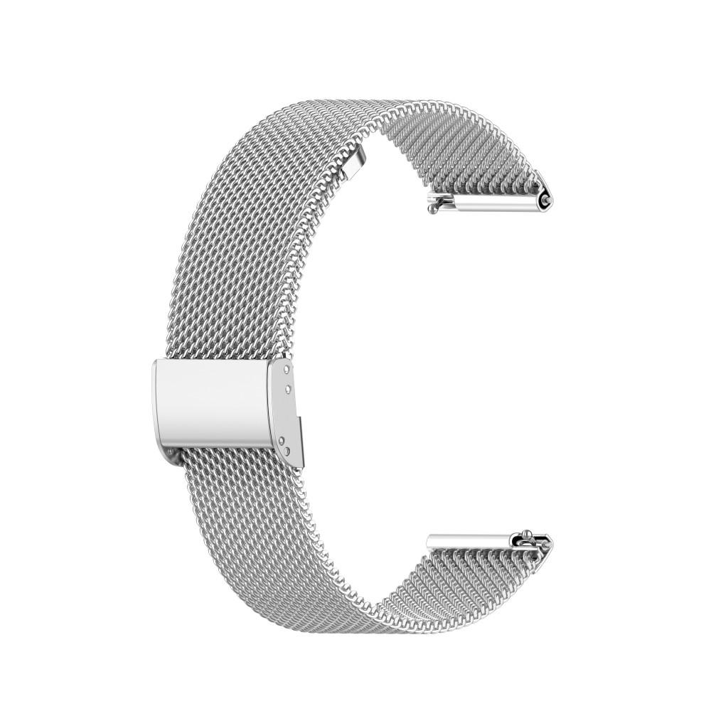 Garmin Forerunner 255S Mesh-Armband Silber