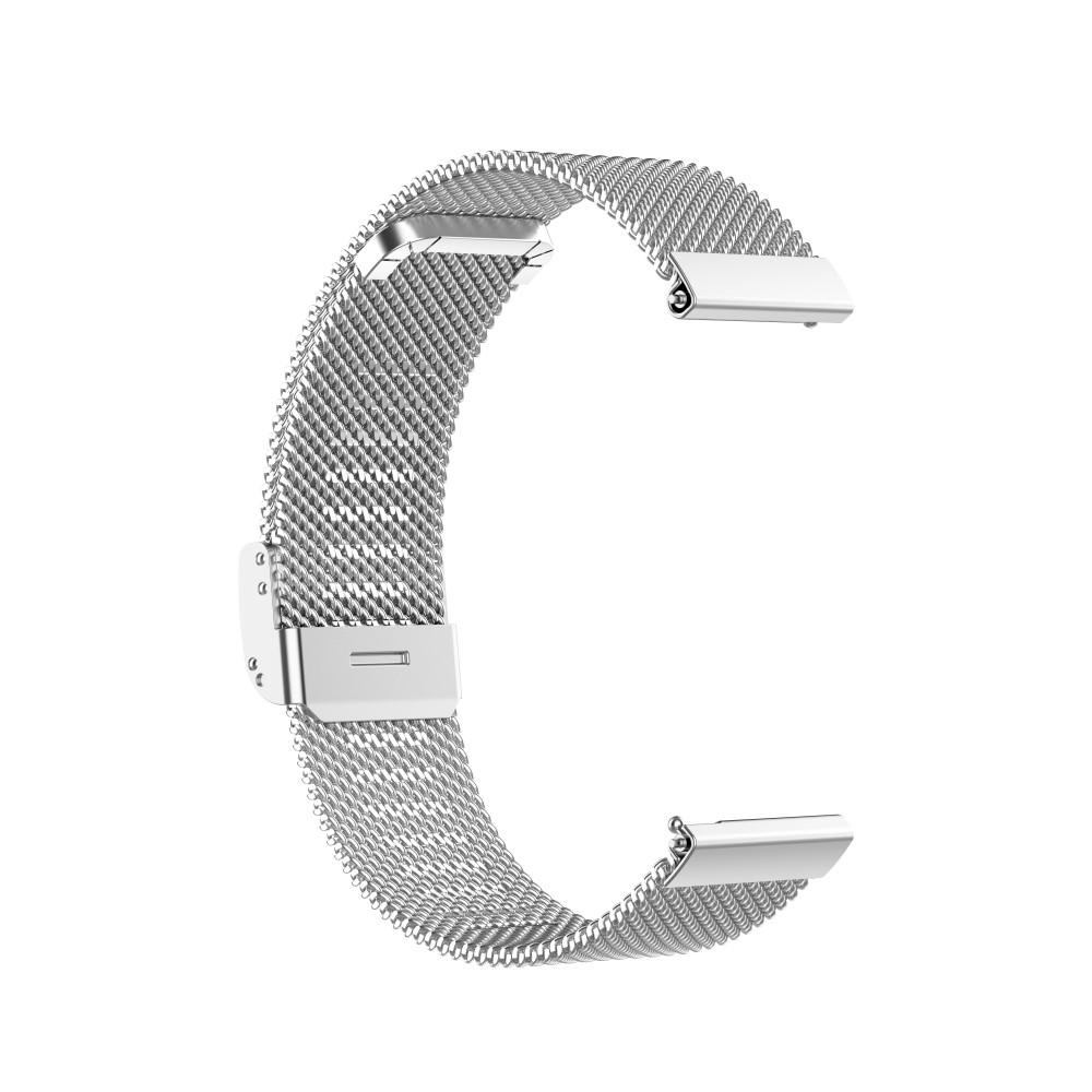 Hama Fit Watch 4910 Mesh-Armband, silber