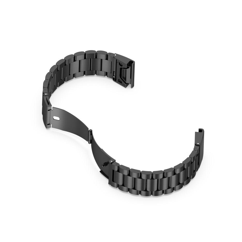 Garmin Fenix 5/5 Plus Armband aus Stahl schwarz