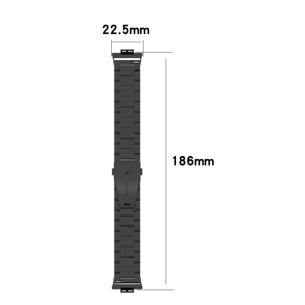 Huawei Watch Fit Armband aus Stahl Schwarz
