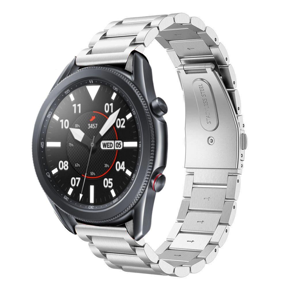 Samsung Galaxy Watch 3 41mm Armband aus Stahl Silber