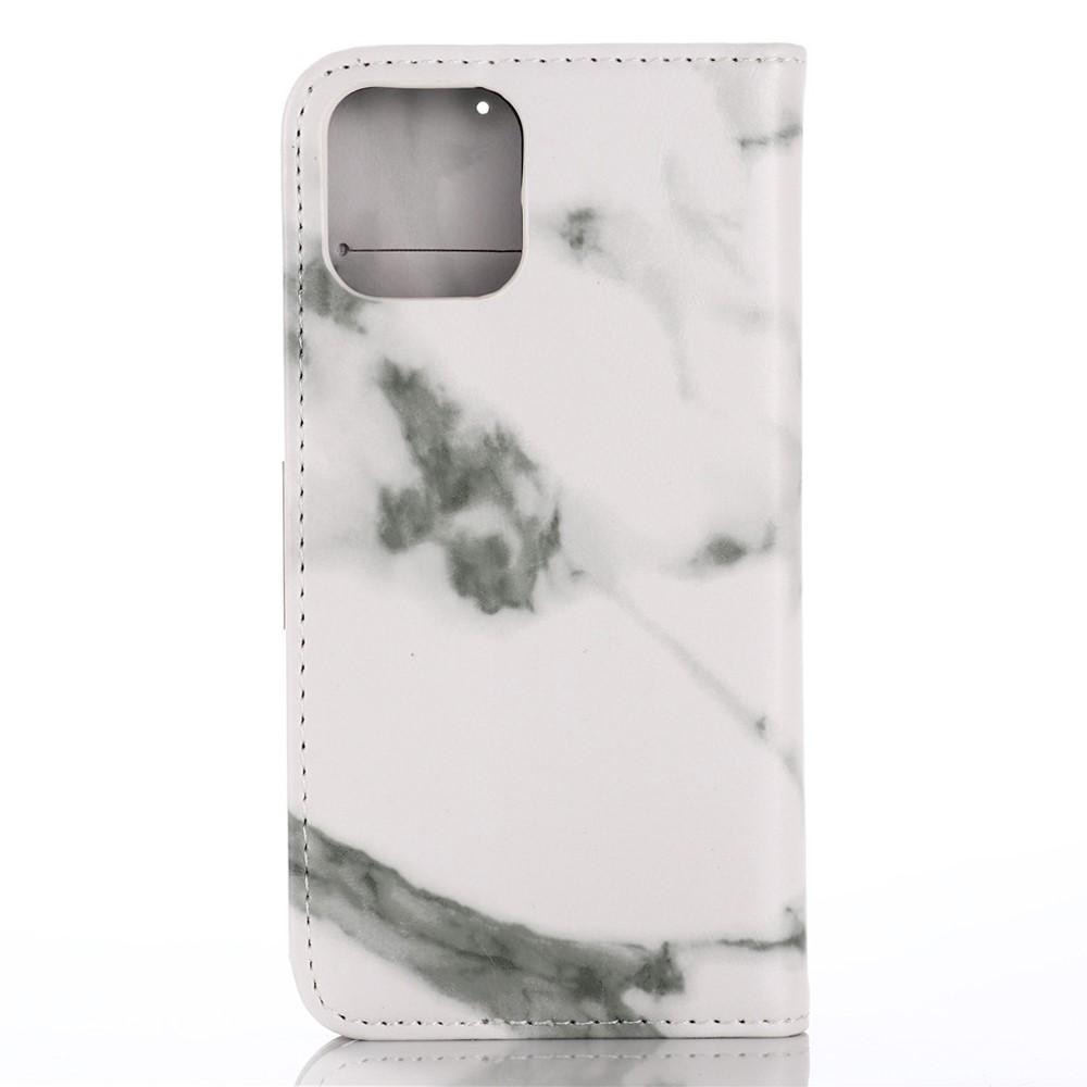 iPhone 12/12 Pro Handytasche White Marble