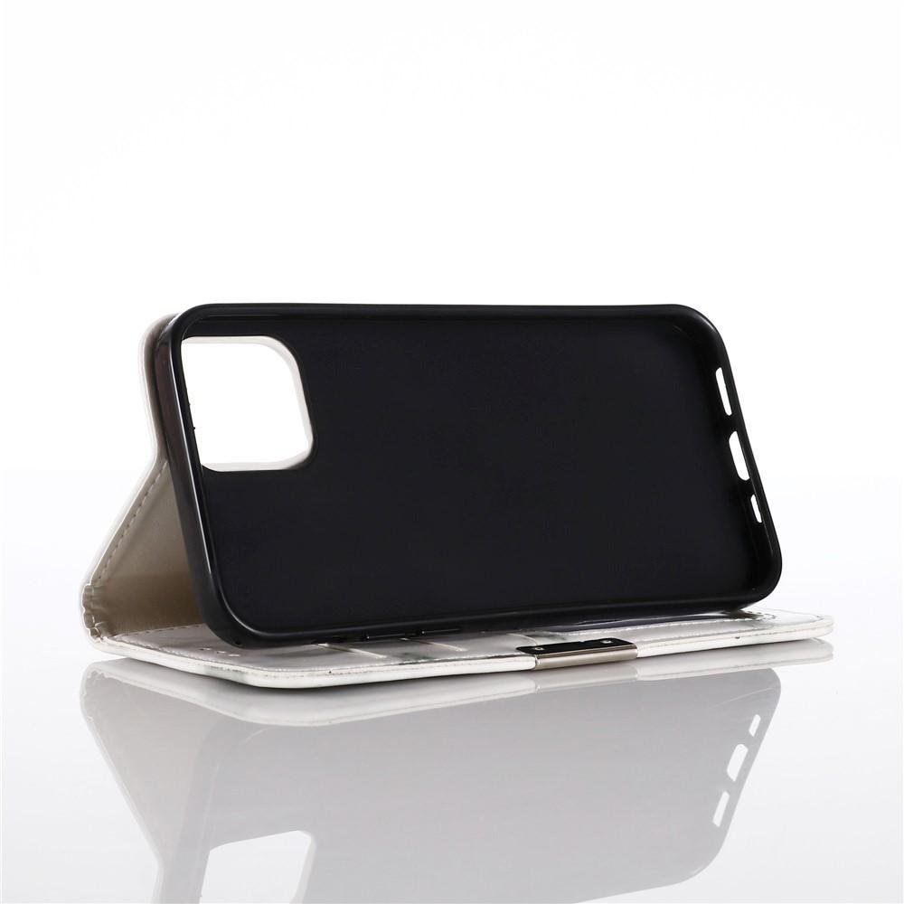 iPhone 12/12 Pro Handytasche White Marble