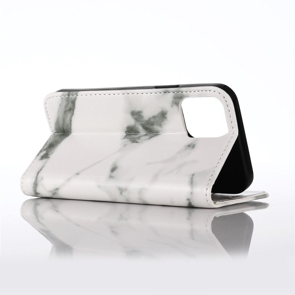 iPhone 12/12 Pro Handytasche White Marble