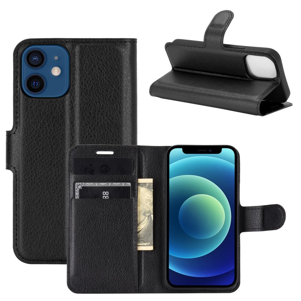 Apple iPhone 12 Mini Handytasche Schwarz