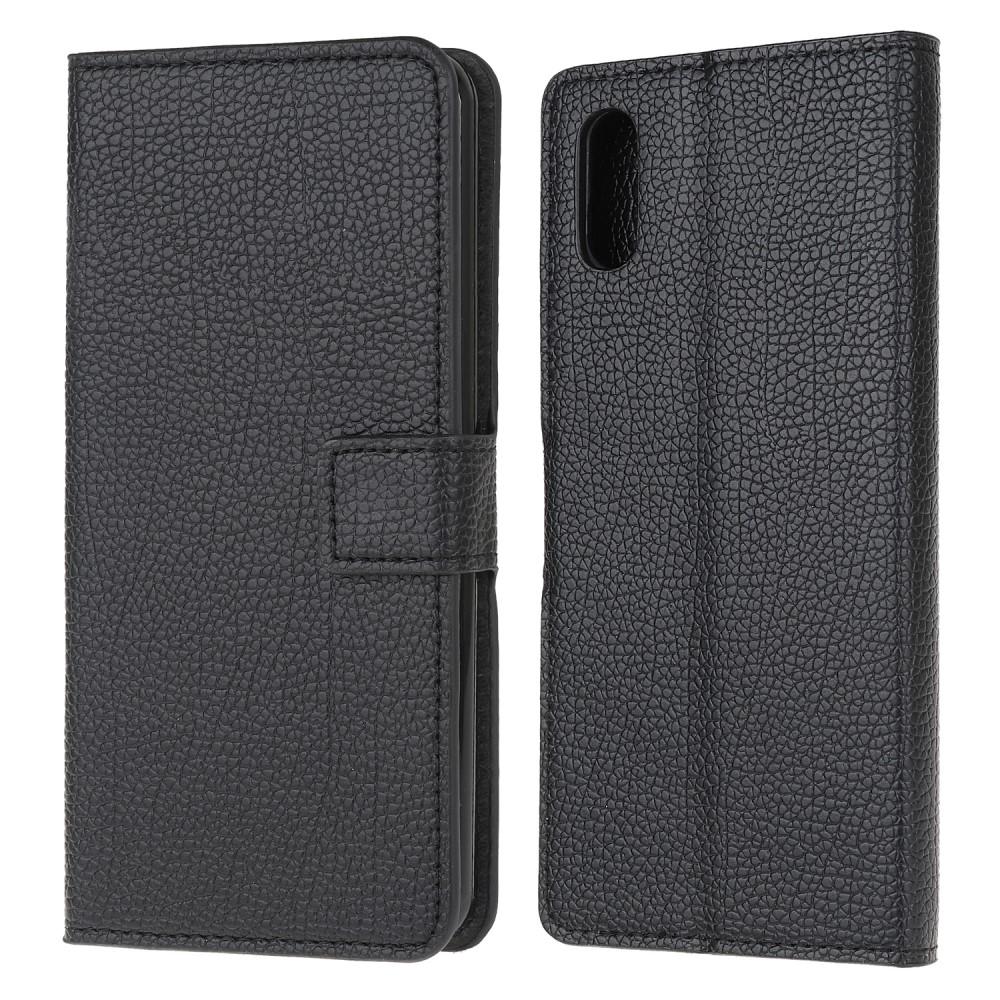 Samsung Galaxy Xcover 5 Portemonnaie-Hülle Schwarz