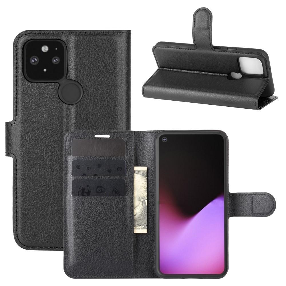 Google Pixel 4a 5G Handytasche Schwarz