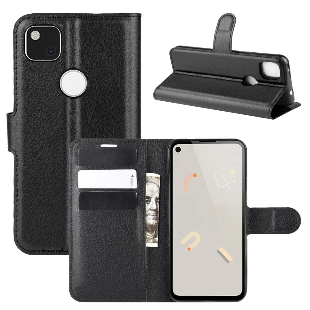 Google Pixel 4a Handytasche Schwarz