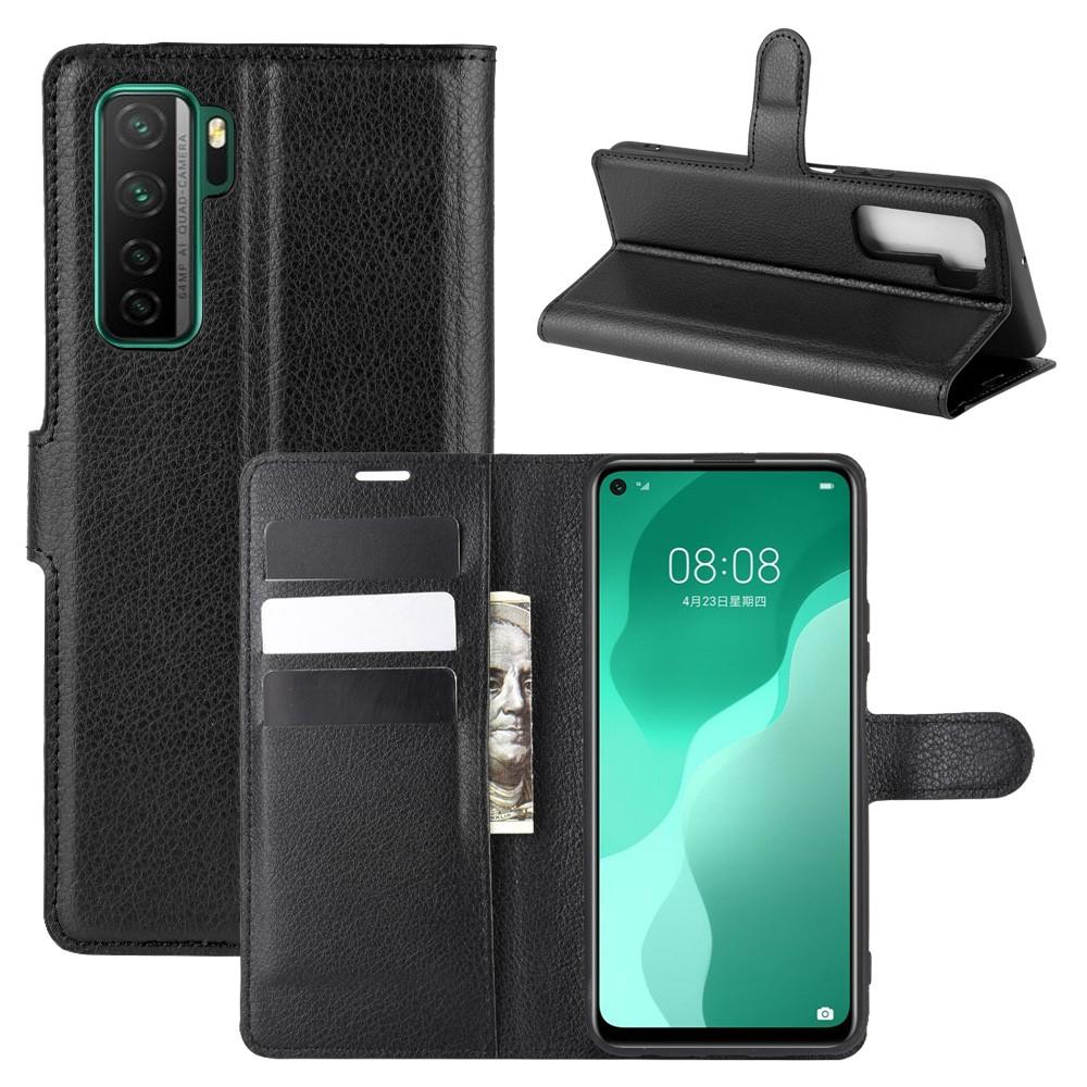 Huawei P40 Lite 5G Handytasche Schwarz