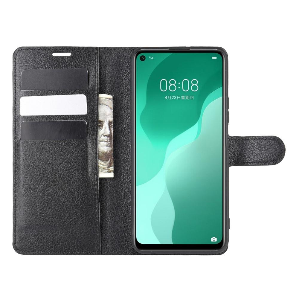 Huawei P40 Lite 5G Handytasche Schwarz