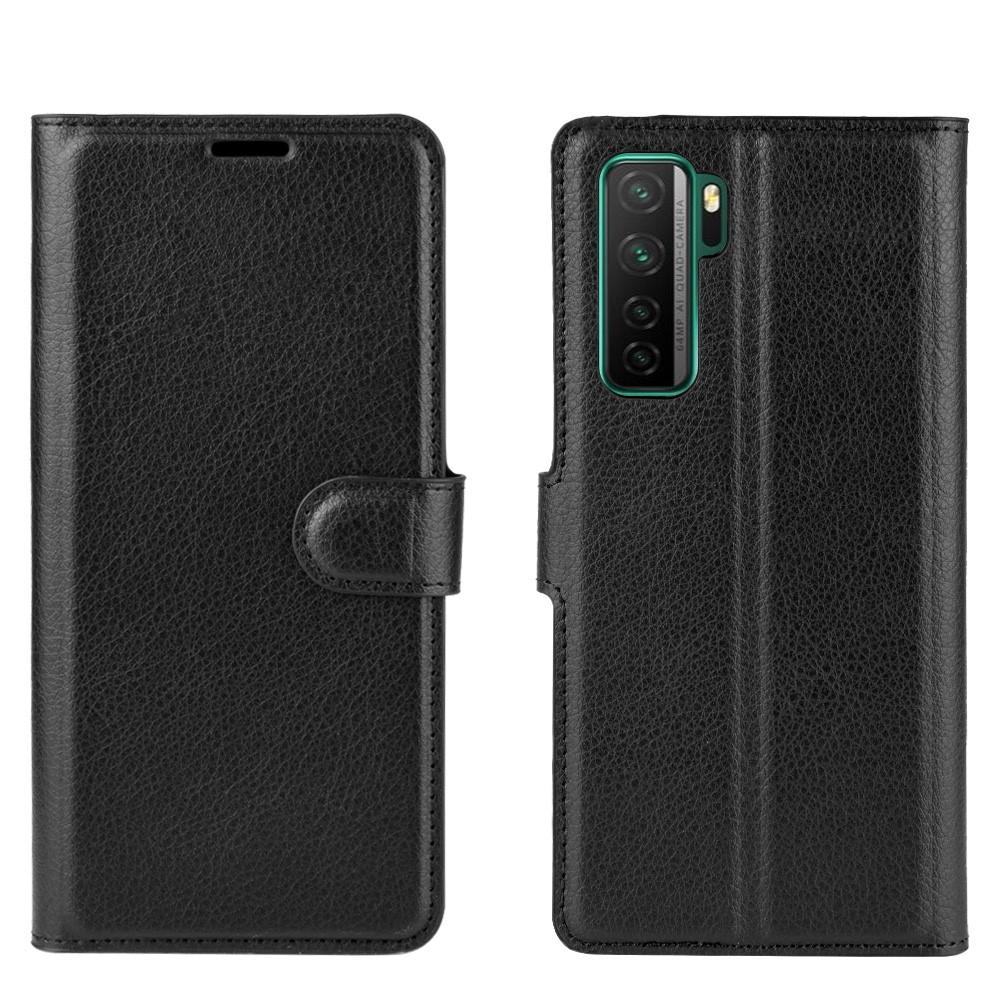 Huawei P40 Lite 5G Handytasche Schwarz