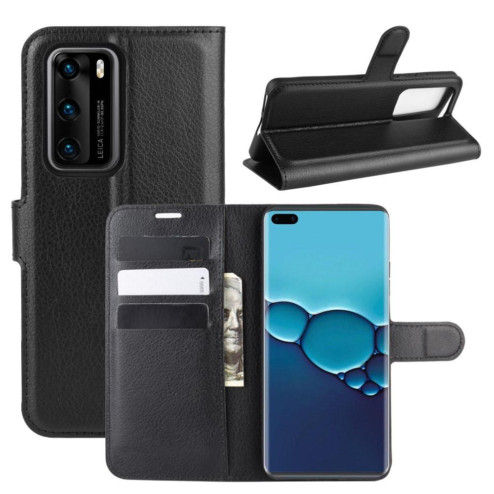 Huawei P40 Handytasche Schwarz