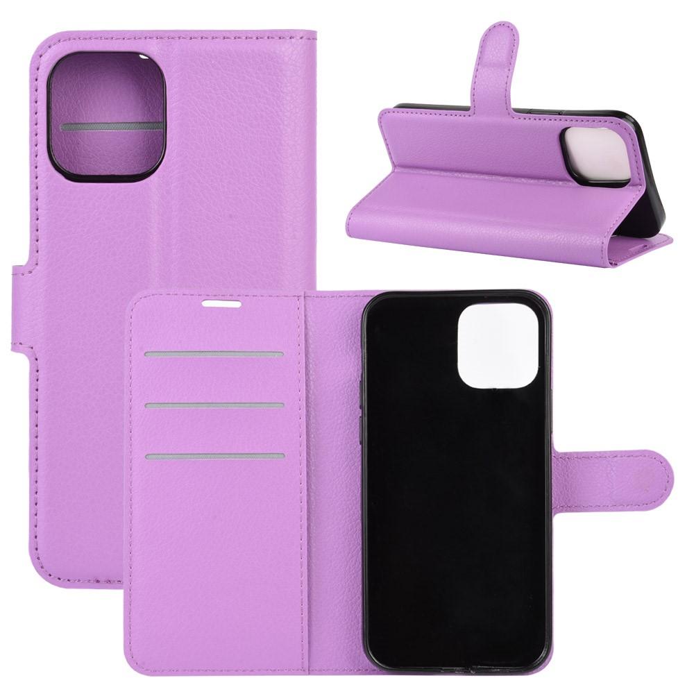 iPhone 12/12 Pro Handytasche Lila