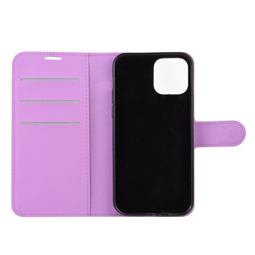 iPhone 12/12 Pro Handytasche Lila