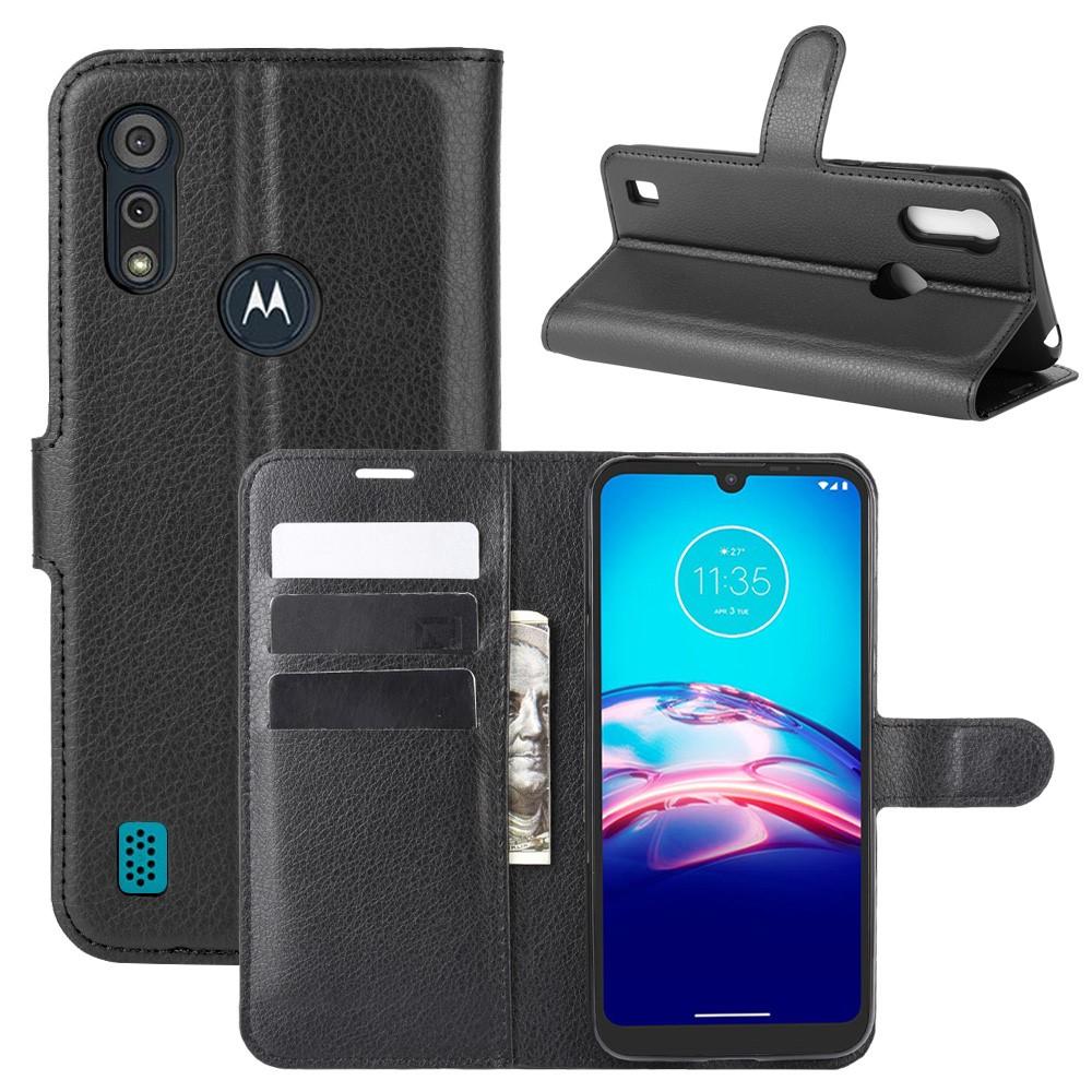 Motorola Moto E6s Handytasche Schwarz