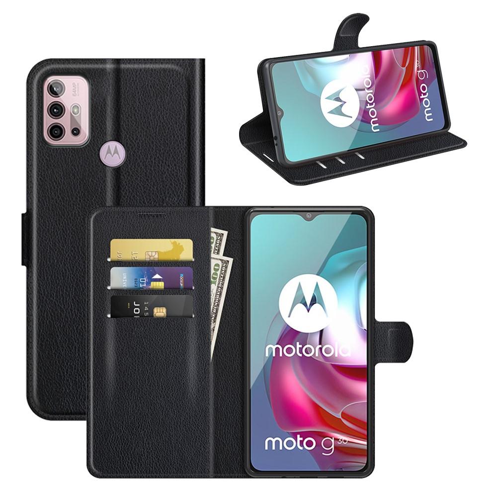 Motorola Moto G10/G20/G30 Handytasche Schwarz