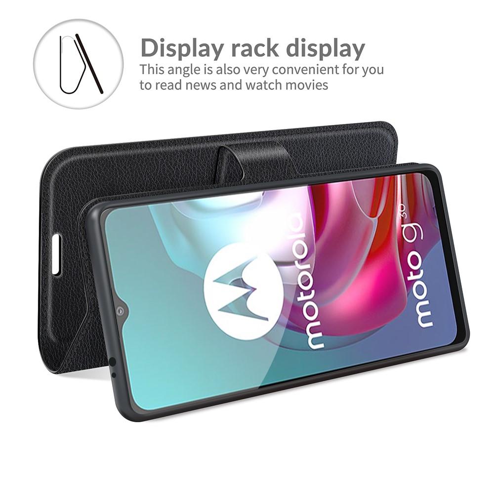 Motorola Moto G30/Moto G10/Moto G20 Handytasche Schwarz