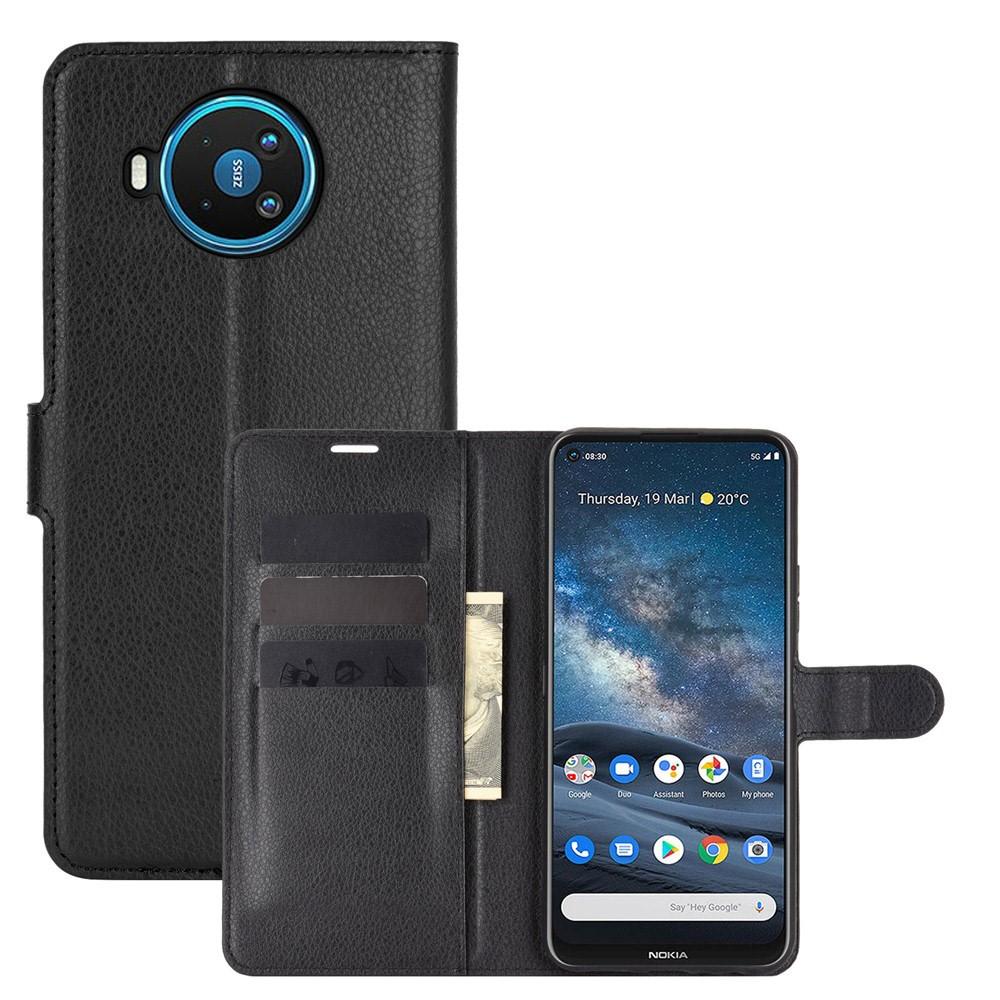 Nokia 8.3 Handytasche Schwarz