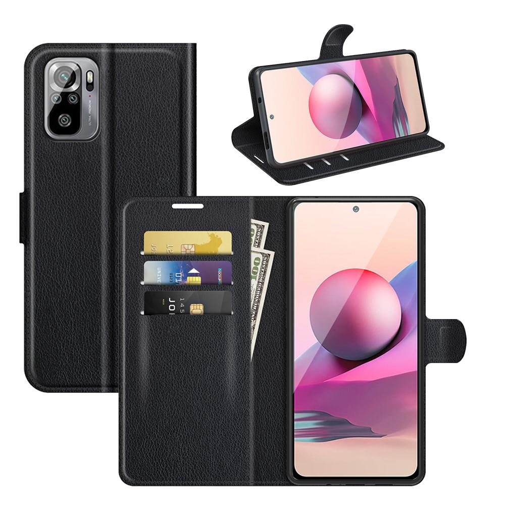 Xiaomi Redmi Note 10/Note 10S Handytasche Schwarz