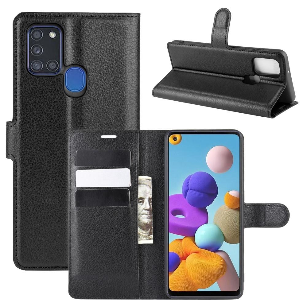 Samsung Galaxy A21s Handytasche Schwarz