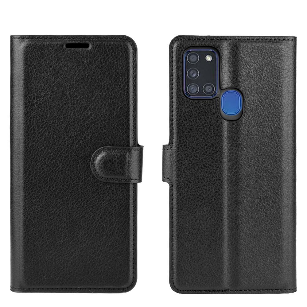 Samsung Galaxy A21s Handytasche Schwarz