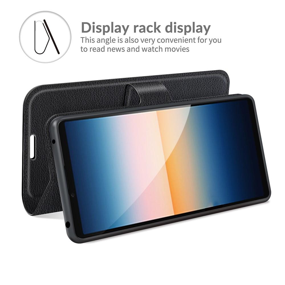 Sony Xperia 10 III Handytasche Schwarz