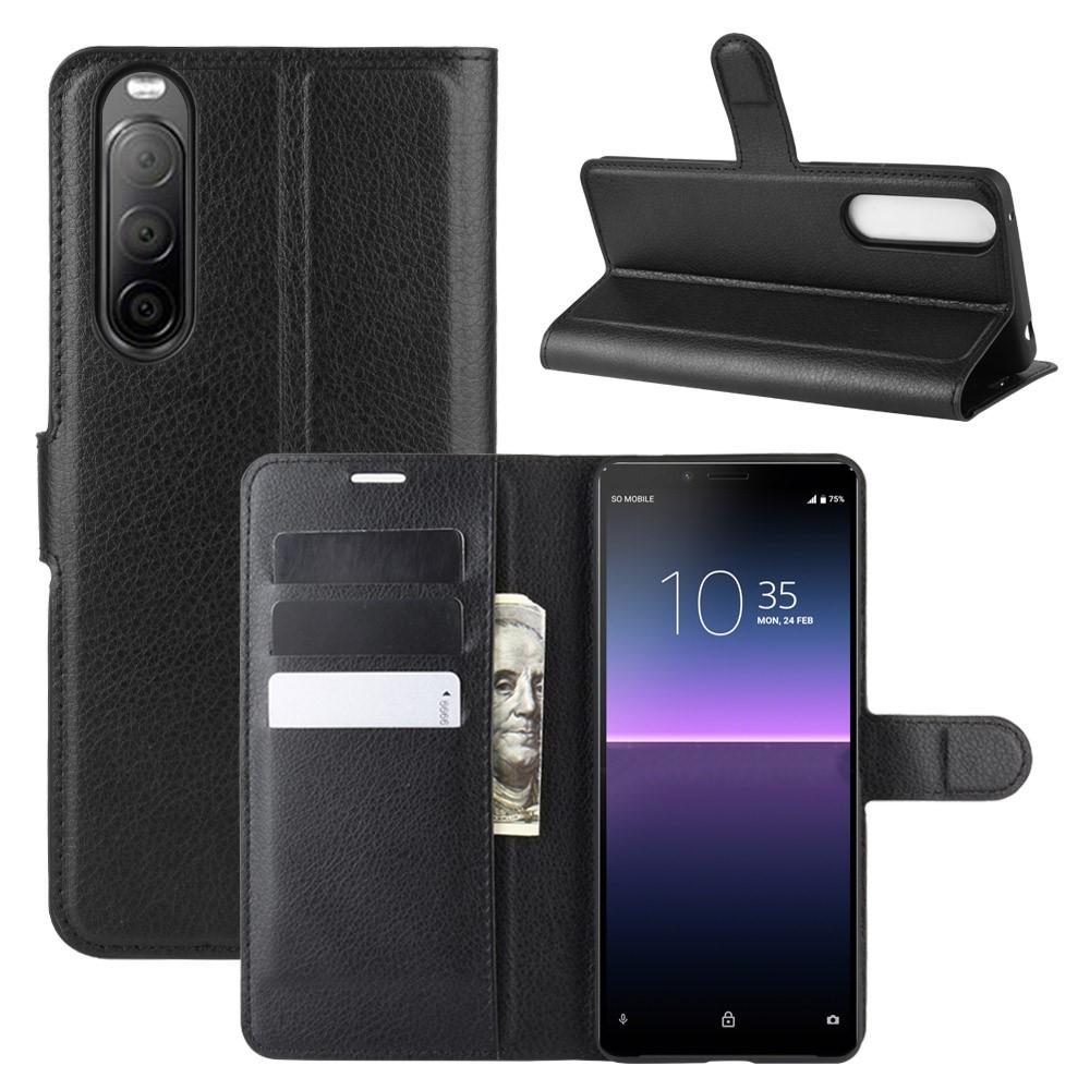 Sony Xperia 10 II Handytasche Schwarz