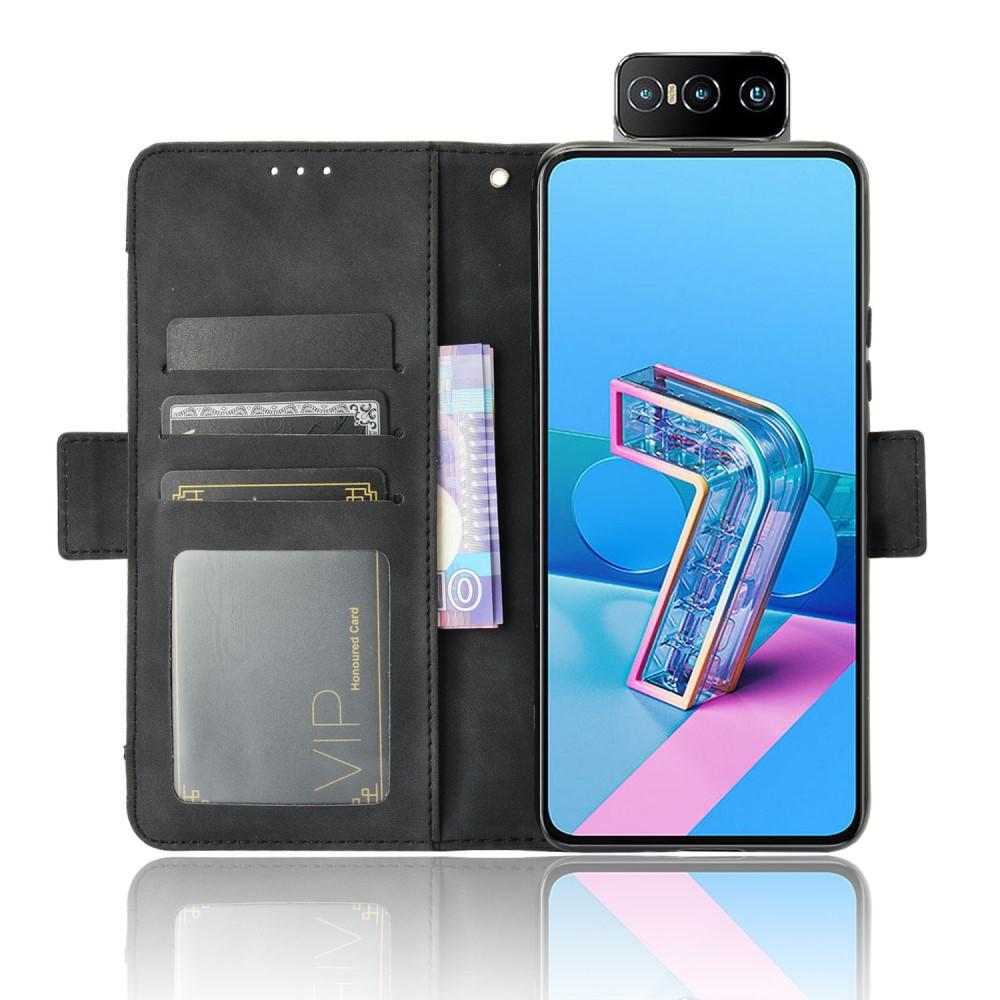 Asus ZenFone 7/7 Pro Multi Portemonnaie-Hülle Schwarz