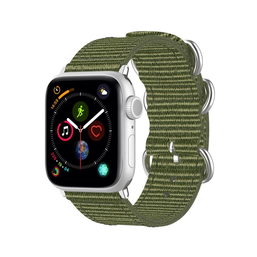 Apple Watch 45mm Series 8 Nato Armband Grün