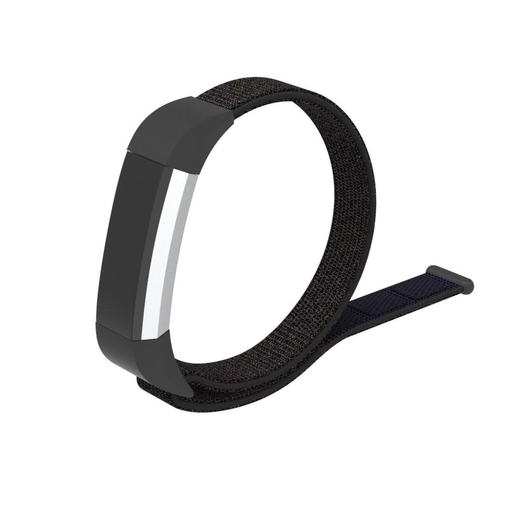 Fitbit Alta/Alta HR Nylon-Armband Schwarz