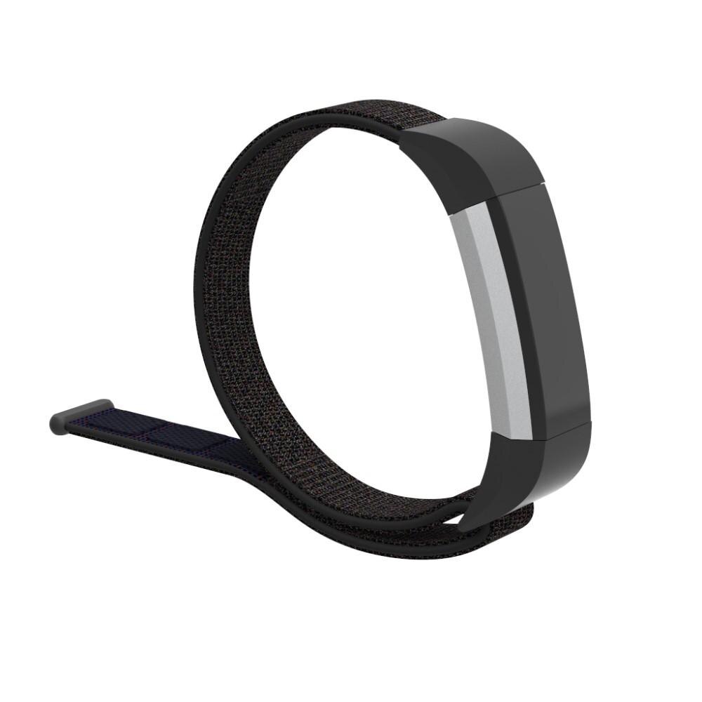 Fitbit Alta/Alta HR Nylon-Armband Schwarz