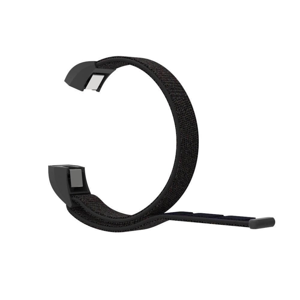 Fitbit Alta HR/Alta Nylon-Armband Schwarz