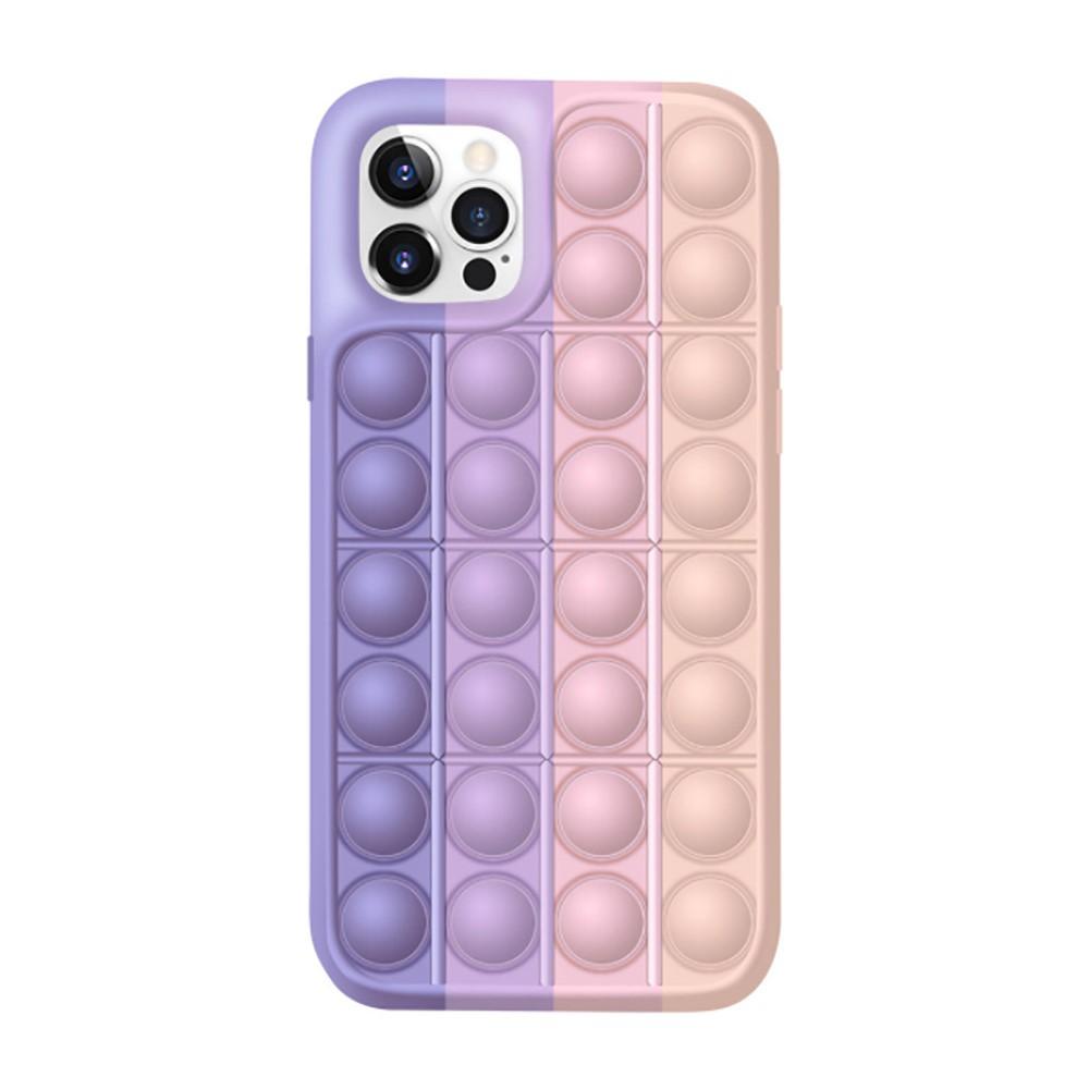 iPhone 12 Pro Max Pop It Hülle Pink/Lila