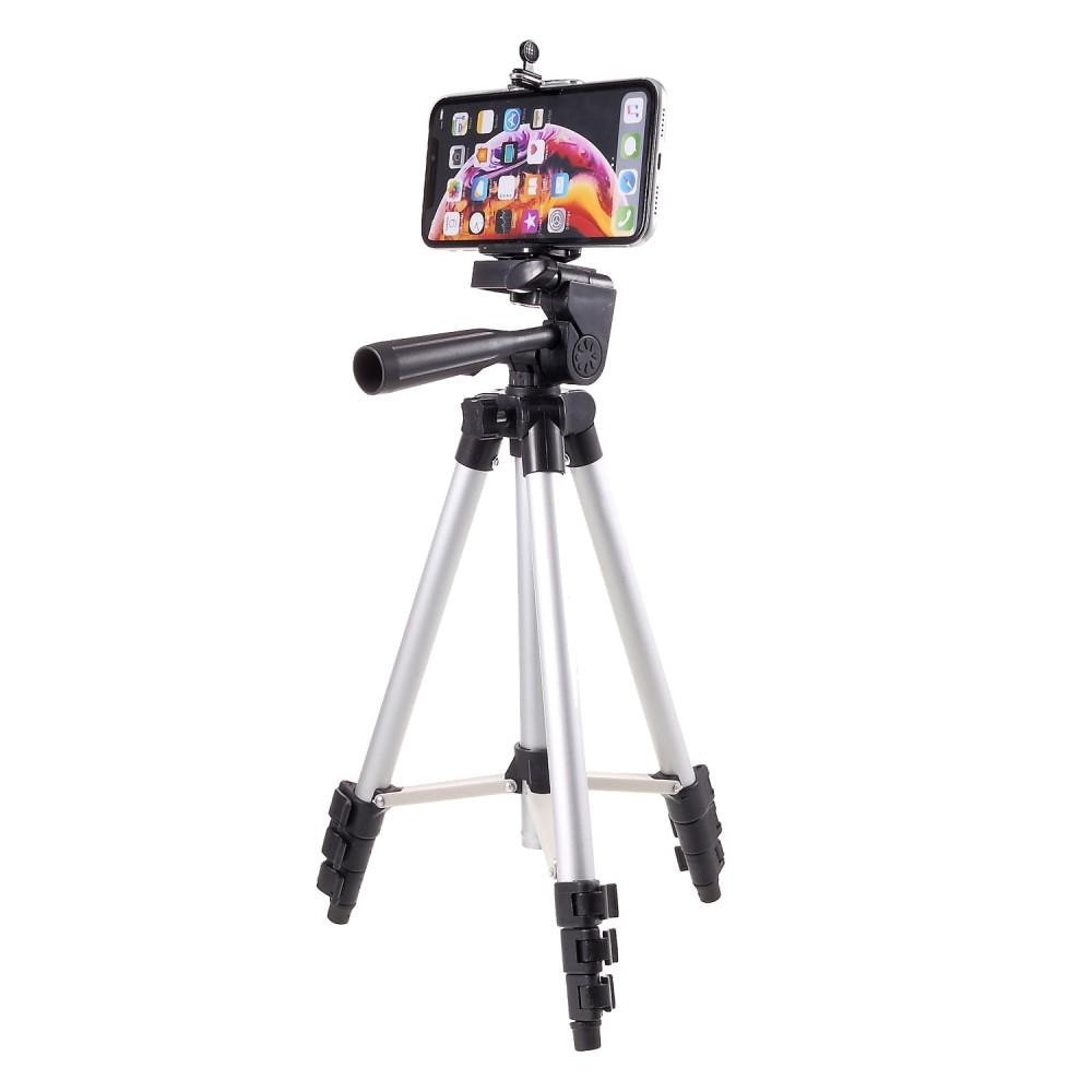 Smartphones Premium Dreibeinstativ Tripod Silber