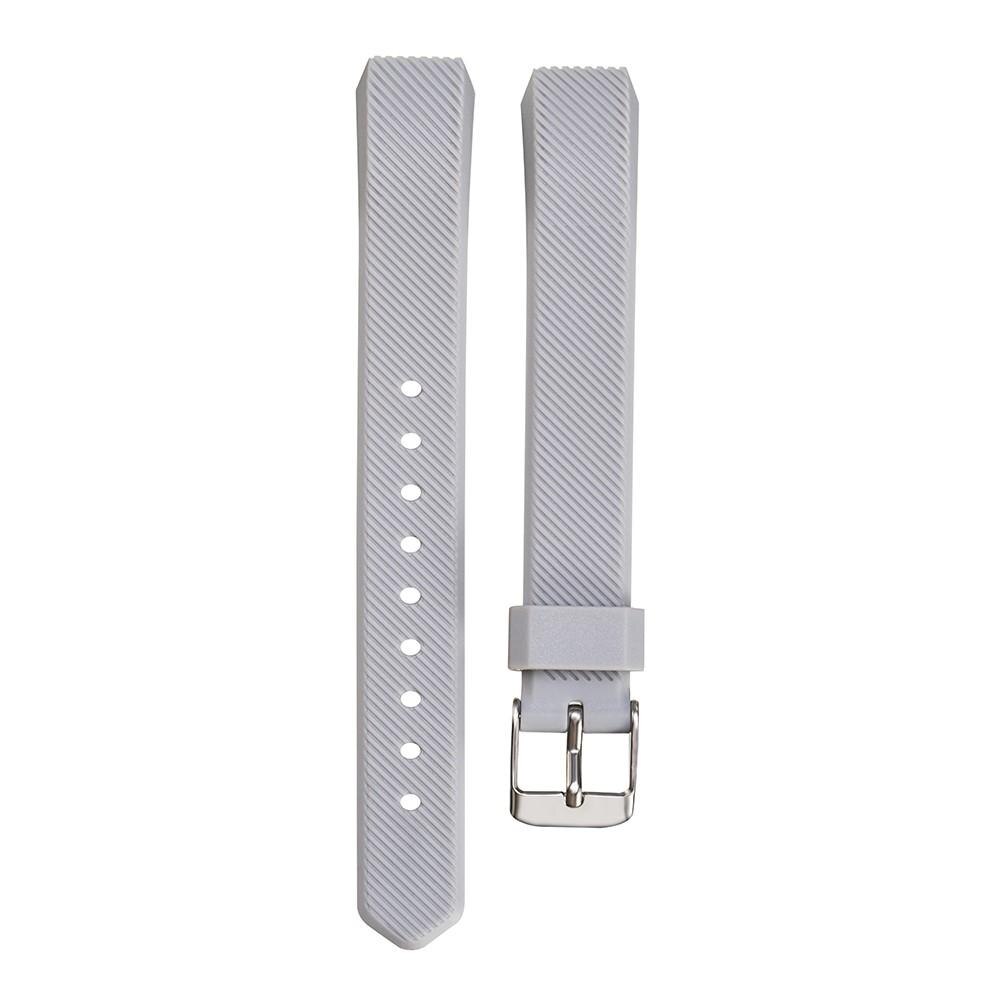   Armband aus Silikon Grau