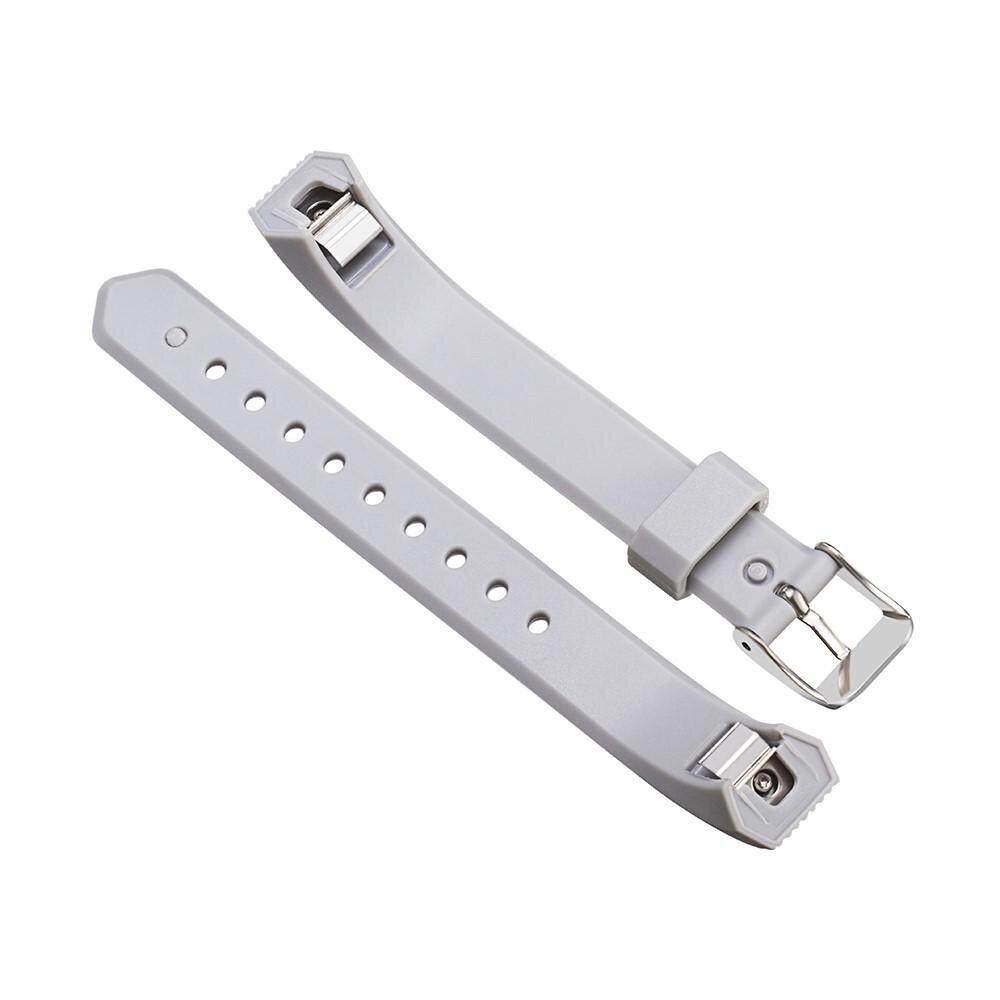   Armband aus Silikon Grau