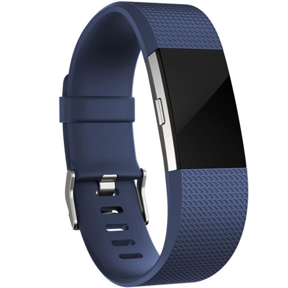 Fitbit Charge 2 Armband aus Silikon, blau
