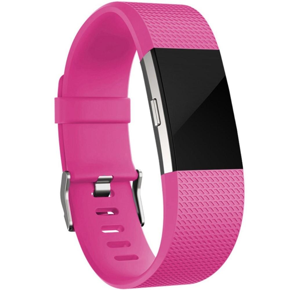 Fitbit Charge 2 Armband aus Silikon Cerise