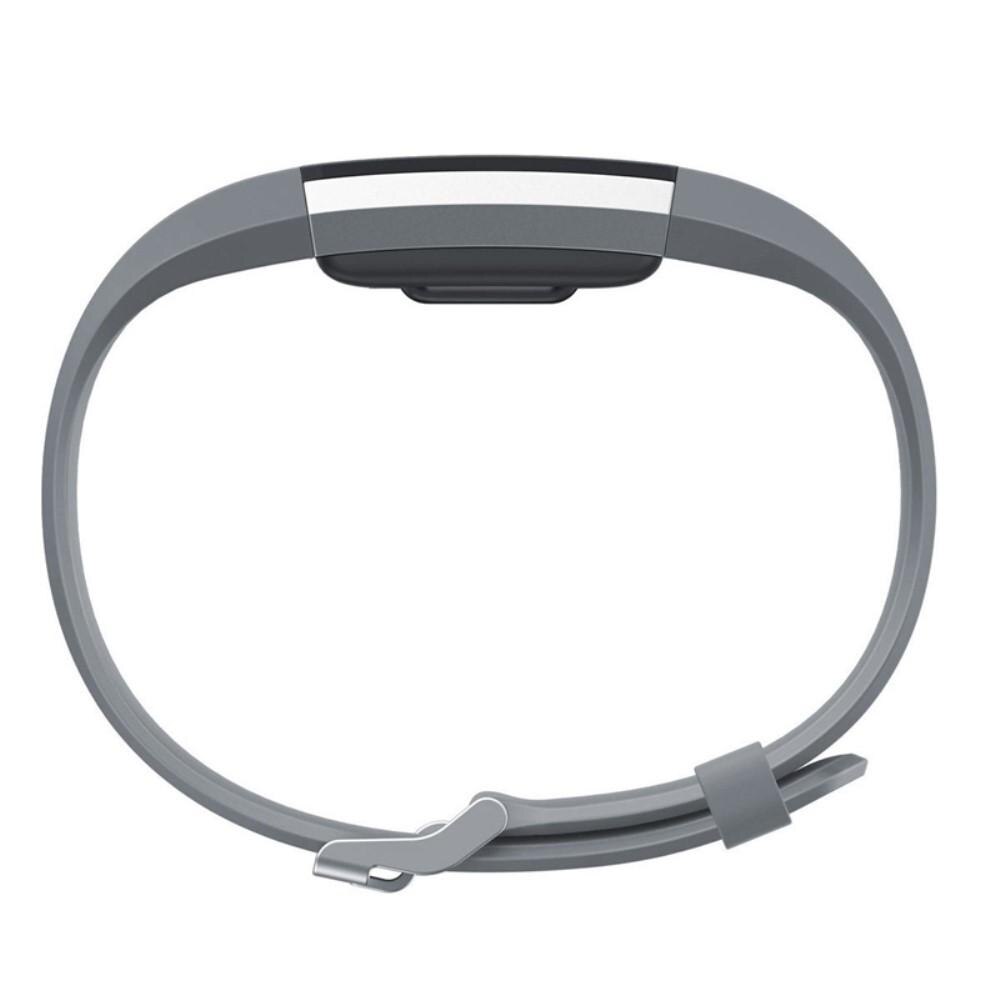   Armband aus Silikon Grau