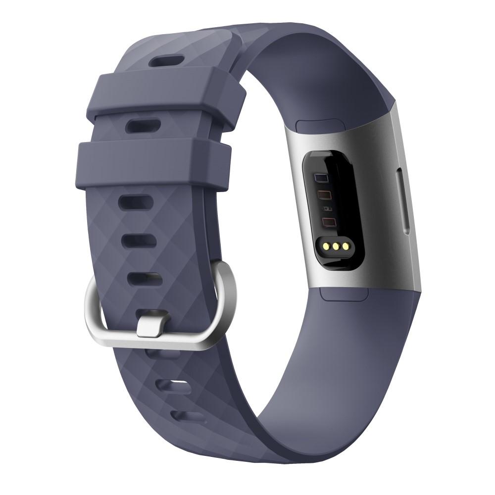 Fitbit Charge 3/Charge 4 Armband aus Silikon Lila